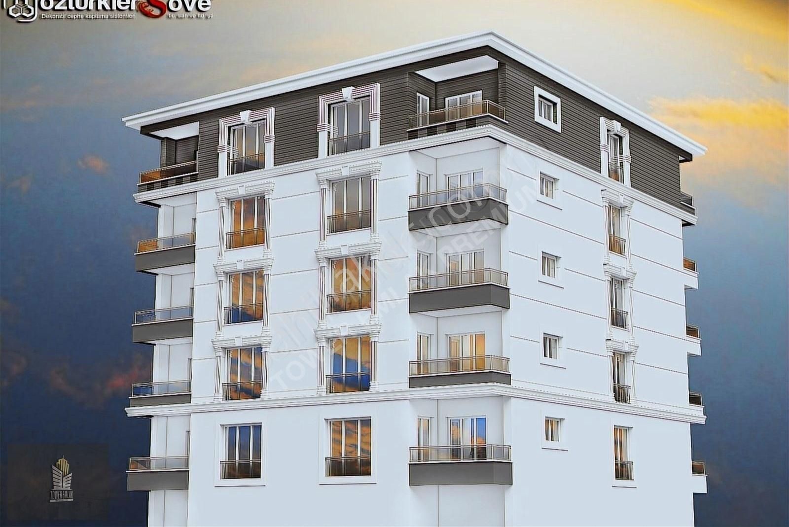 Sivas Merkez Şeyh Şamil Satılık Daire TOWER EMLAK'TAN KILAVUZDA 6.AY TESLİM 3+1 SIFIR 120 M2 DAİRELER