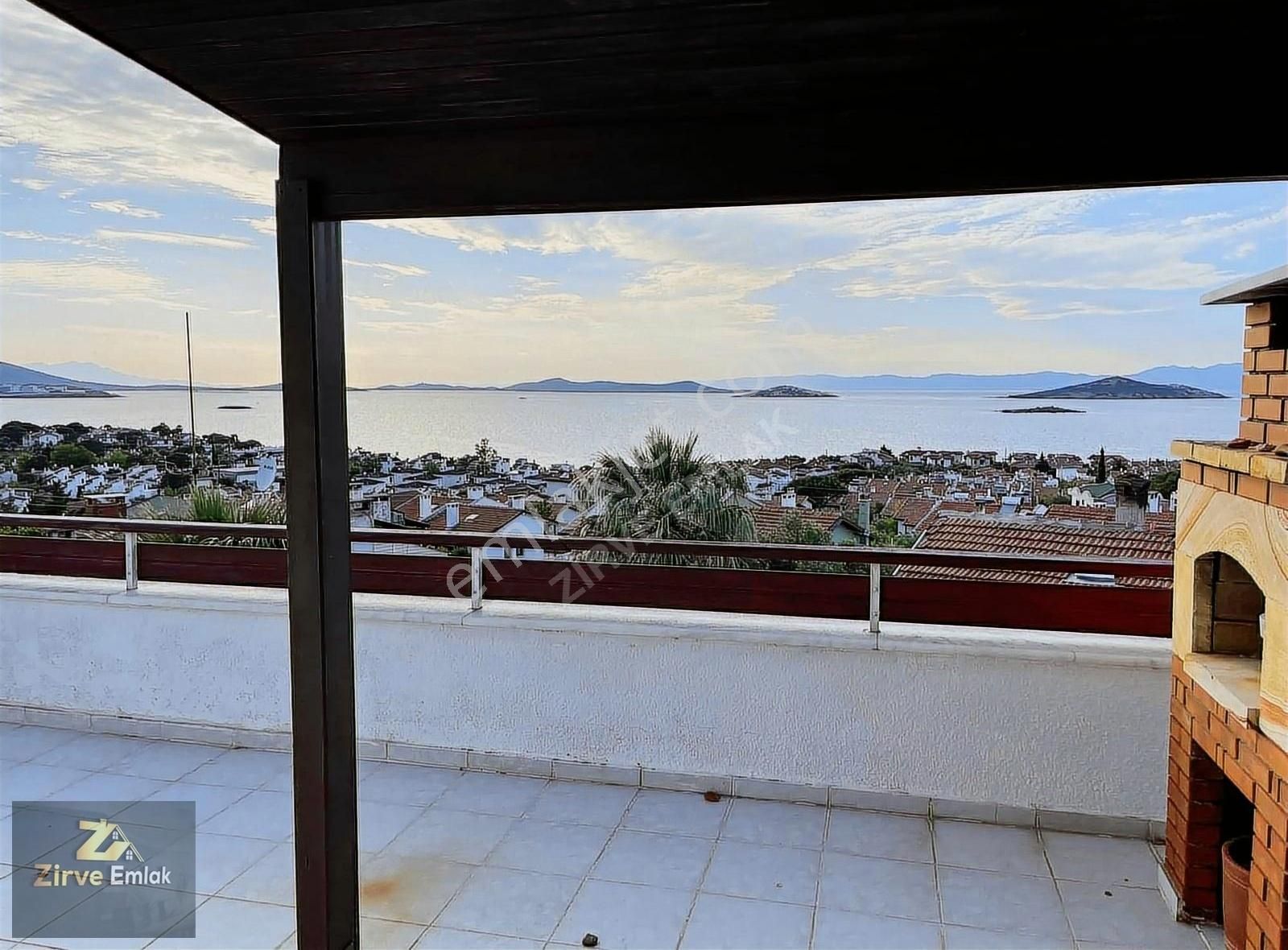 Ayvalık Sahil Kent Satılık Villa AYVALIK SAHİL KENT'TE FUL DENİZ MANZARALI 4+1 HAVUZLU VİLLA