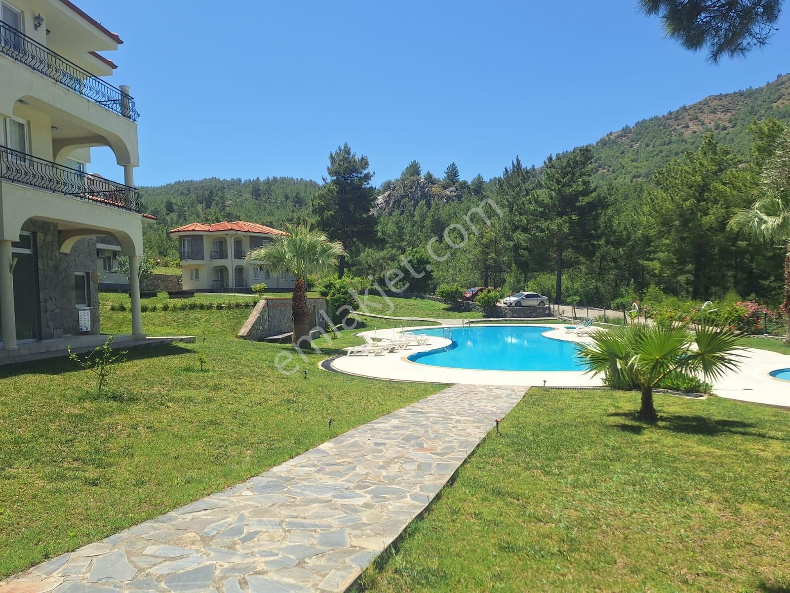 Dalaman Akkaya Da Eşyalı Havuzlu Daire - Görsel 19