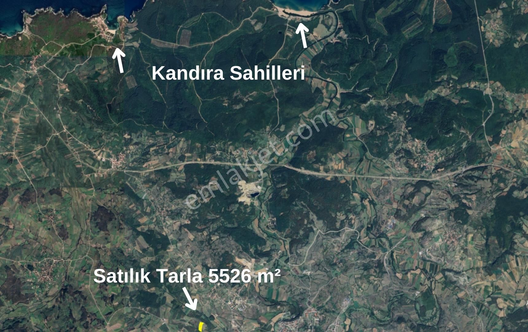 Kandıra Orhan Satılık Tarla  C21 Project'ten Kandıra Orhan'da Satılık 5526 m² Fırsat Tarla