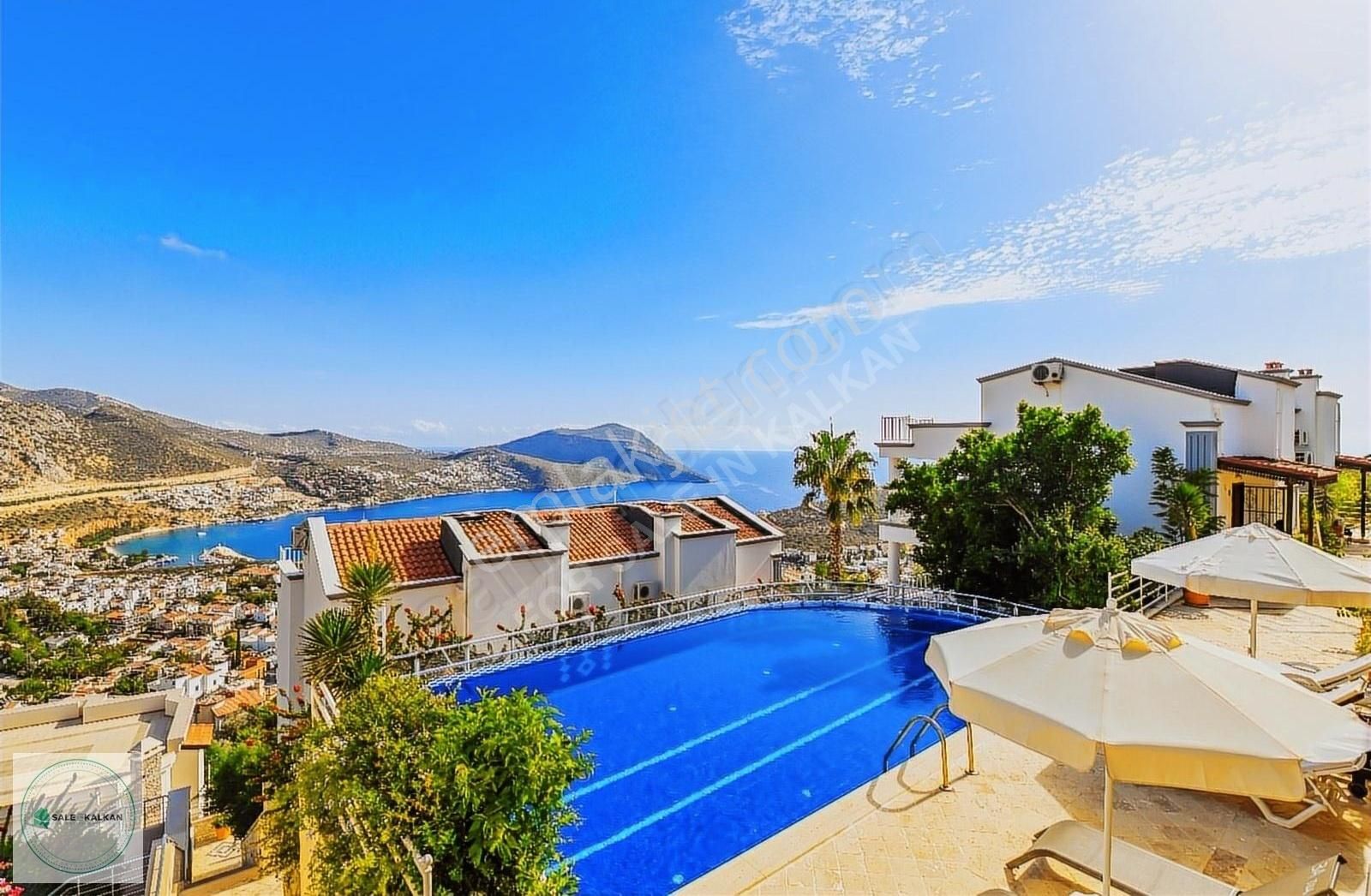 Kaş Kalkan Satılık Daire Ortaalan Mevkiinde 2+1 Deniz Manzaralı Daire