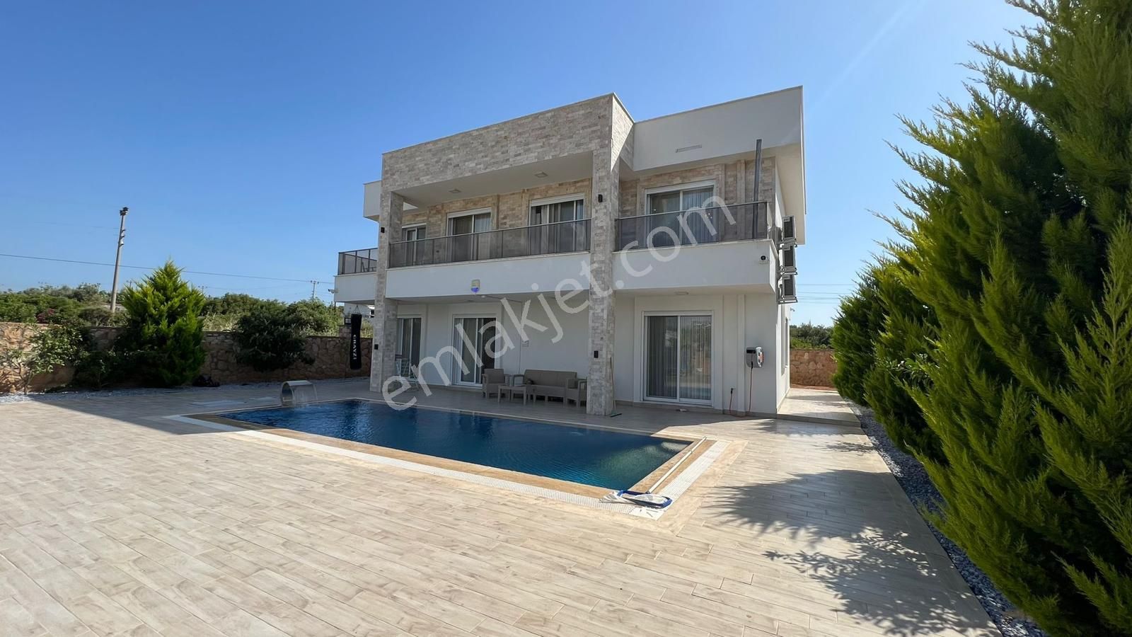 Didim Ak Yeniköy Satılık Villa  DİDİM YEŞİLTEPE'DE 700mt ARSA İÇİNDE SATILIK 4+1 LÜKS VİLLA