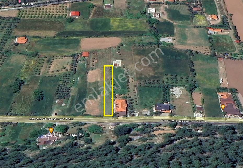 Turgutköy'de Marmaris-selimiye Anayola Sıfır 1.235m2 Kupon Arazi - Görsel 8