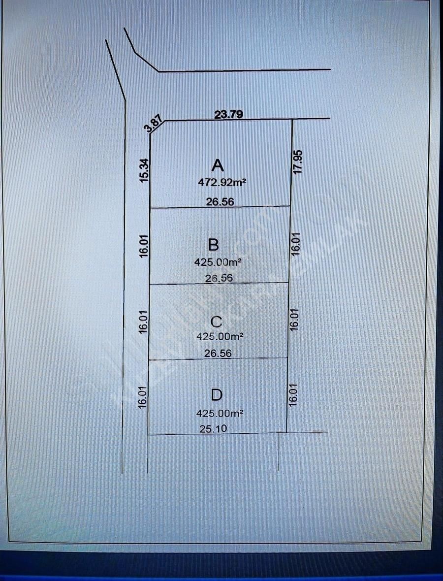 Bilecik Merkez Pelitözü Satılık Villa İmarlı BİLECİK PELİTÖZÜ MAH. SATILTIK 425 M2 VİLLALIK ARSA