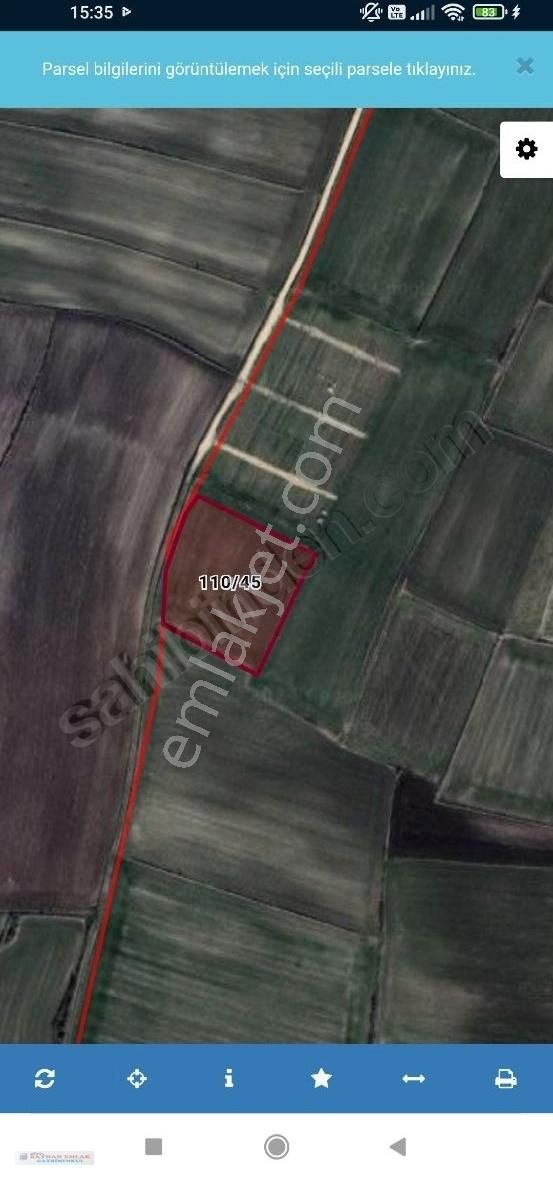 Çatalca Oklalı Satılık 6.805 M2 Tarla Yola Cephe - Görsel 17