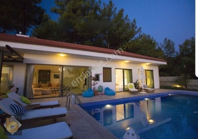 Kaş Kalkan İslamlar Da Deniz Manzaralı 3+1 Satılık Müstakil Vill - Görsel 8