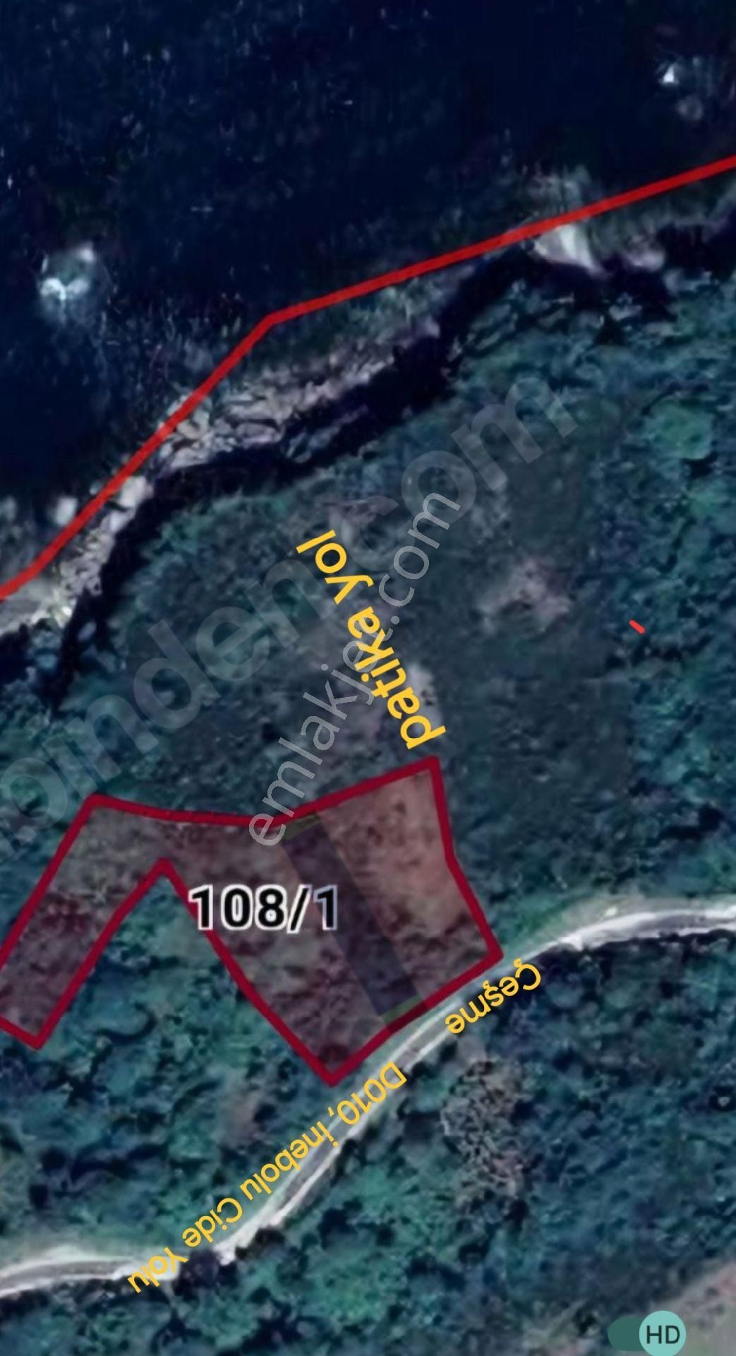 Cide Baltacı Köyü (Müdöron) Satılık Tarla Denize,Yola Sıfır,  5500m2