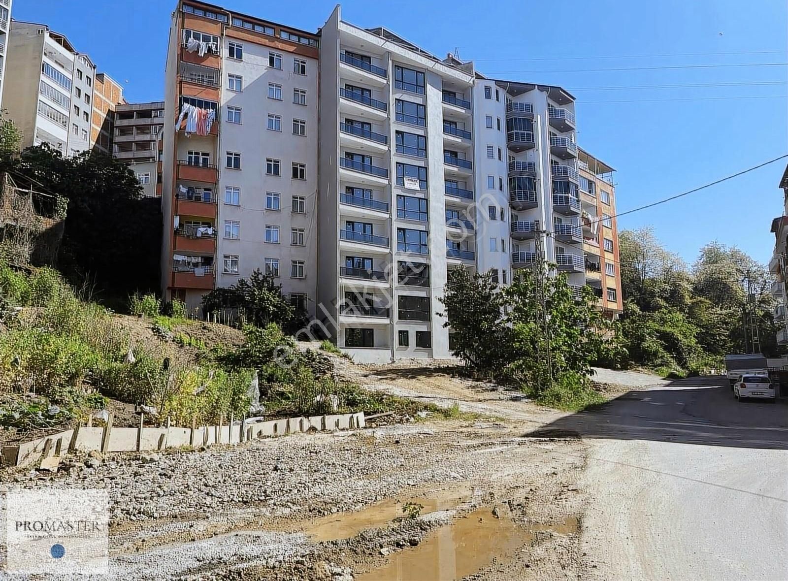 Giresun Merkez Çıtlakkale Satılık Daire PROMASTER Çıtlakkale Mahallesi Satılık 1+1 Sıfır Daireler