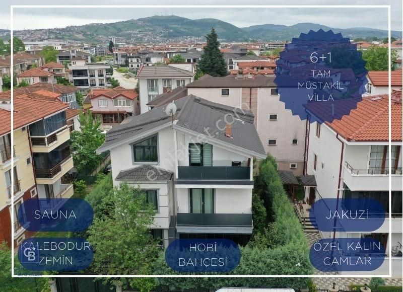 Serdivan Köprübaşı Satılık Villa SERDİVAN YAZLIKTA TAM MÜSTAKİL BAHÇELİ 6+1 TRİPLEKS VİLLA