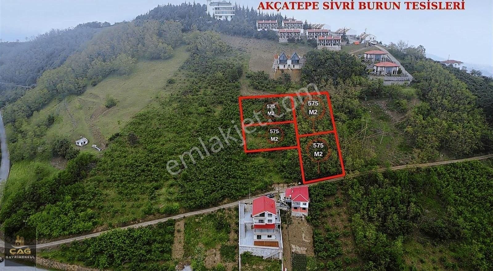 Akçaabat Helvacı Satılık Villa İmarlı ÇAĞ,GAYRİMENKUL'DEN,AKÇAABAT,HELVACI'DA,SATILIK,ARSA