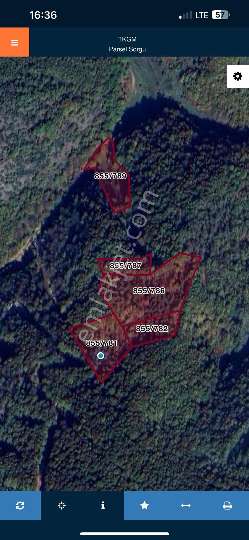 2850 M2 Çok Güzel Tarla %50 Peşin %50 12 Ay Taksit - Görsel 2