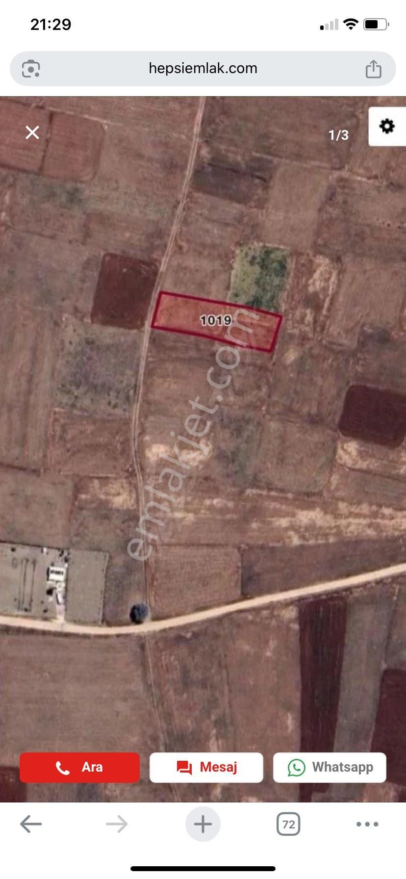 Sahibinden Satılık Tarla