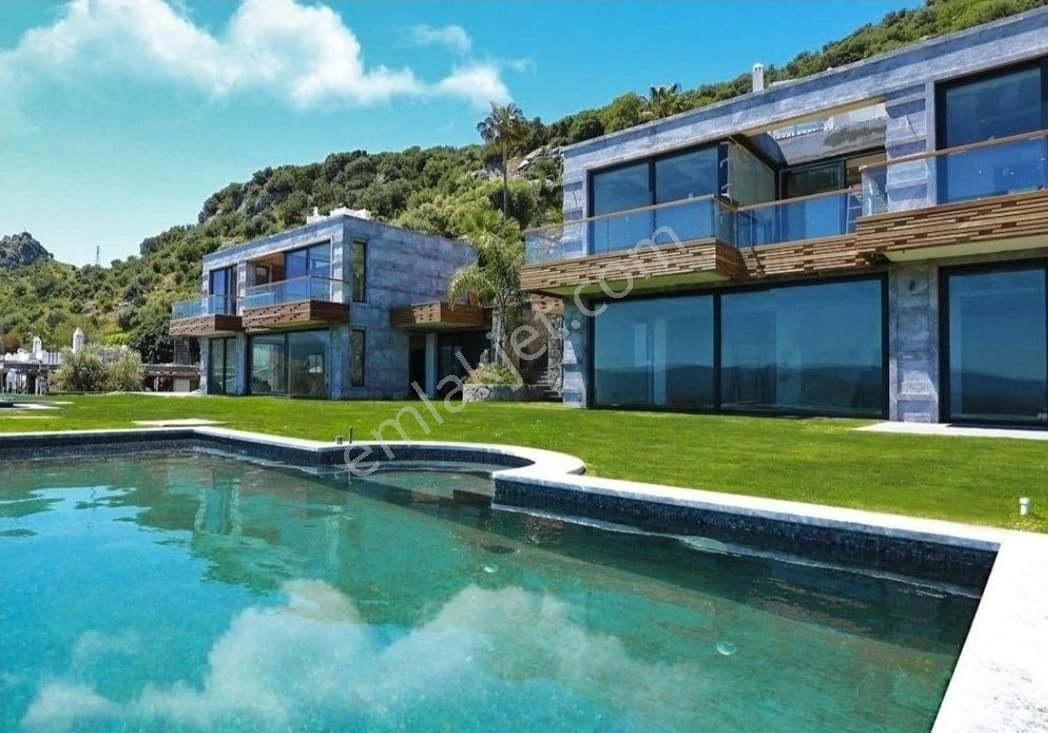 Bodrum Türkbükü Satılık Villa Türkbükü Hebil Koyunda Deniz Manzaralı Harika Tasarım Villa