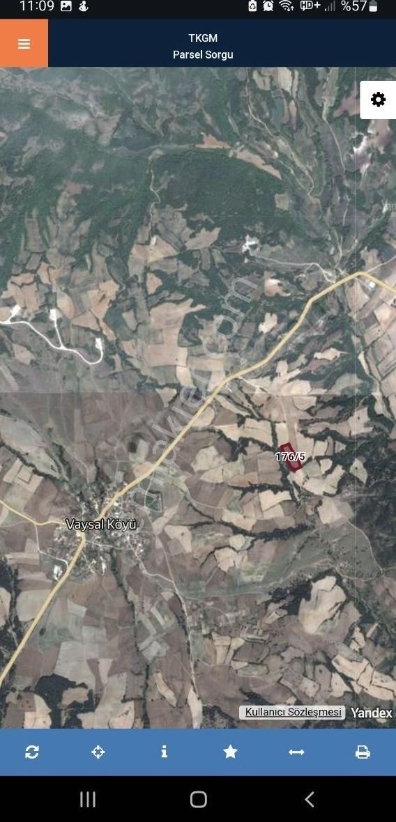 Lalapaşa Vaysal Köyü Satılık Tarla Edirne Lalapaşa Vaysal Köyünde 12.274 M2 Tarla