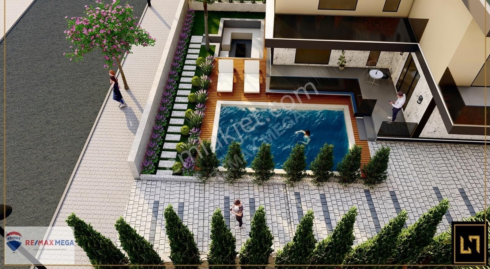 Serik Belek Satılık Villa Belekte 5+1 saunalı lüks villa