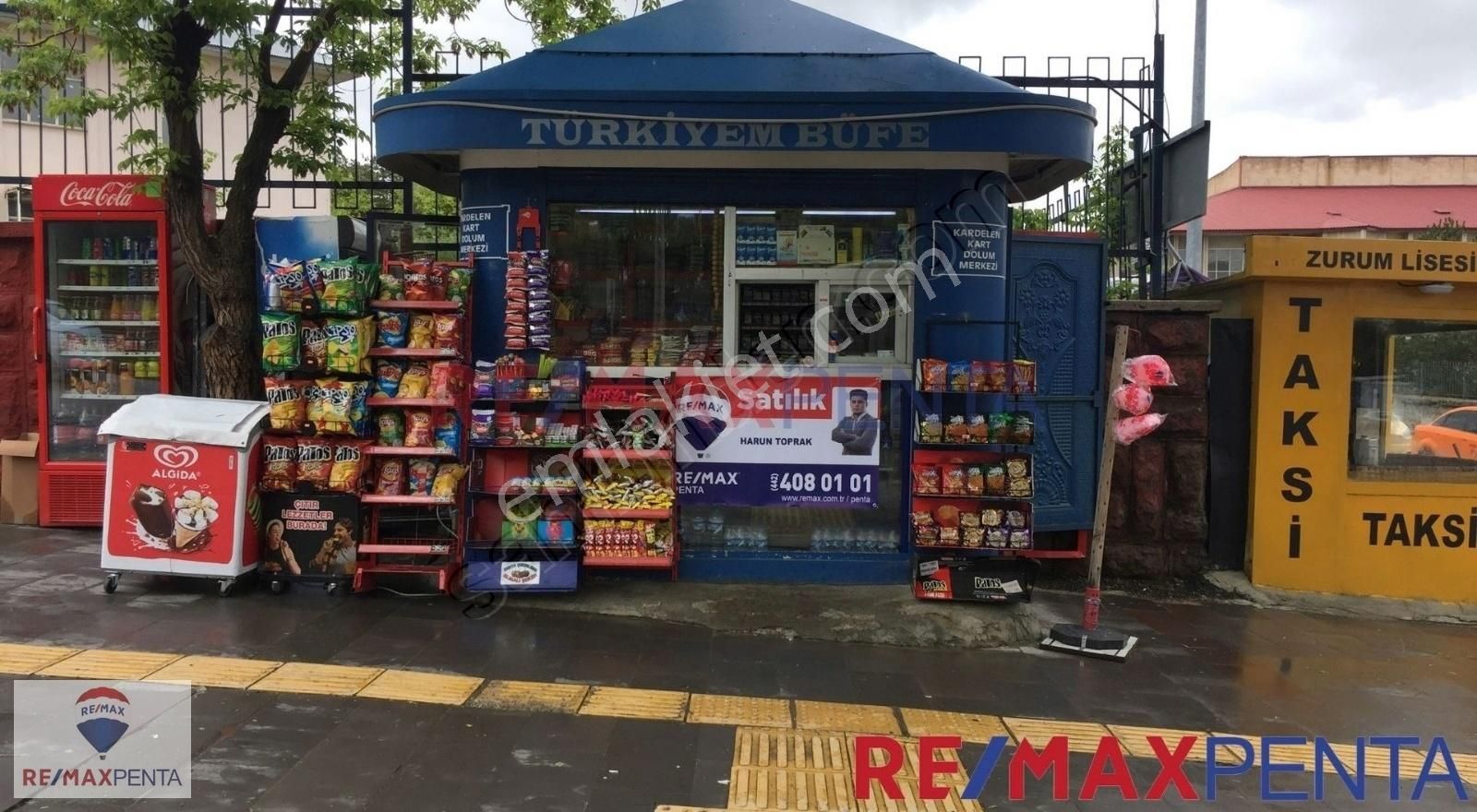 Remax penta'dan caddede devren satilik büfe