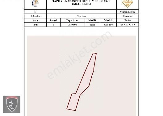 Tepebaşı Muttalip Koyunlar Satılık Tarla ACİL SATILIK (MUTTALİP-KOYUNLAR'DA YATIRIMLIK TARLA)