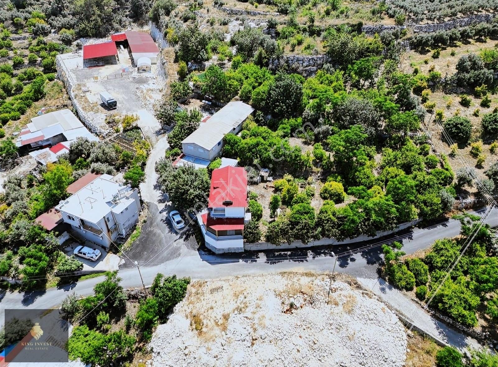 Erdemli Limonlu Satılık Villa KİNG'DEN LİMONLU'DA 1815 M2 KUPON KONUT ARSASI VE VİLLA