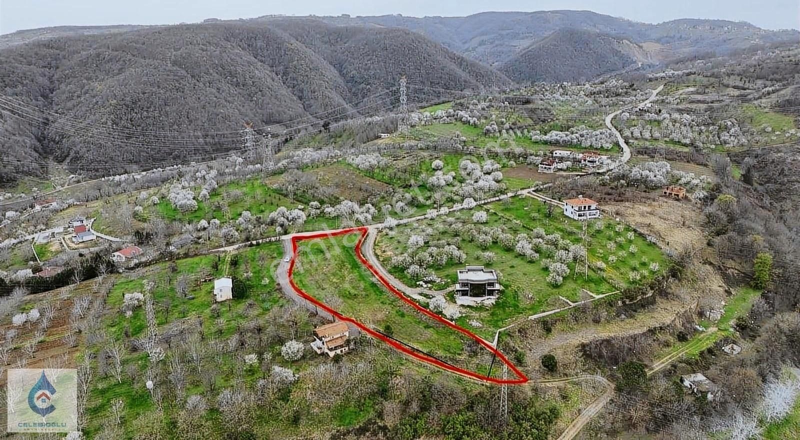 Kartepe Eşme Satılık Villa İmarlı ÇELEBİOĞLU GAYRİMENKUL'DEN SAPANCA GÖL MANZARALI SATILIK ARSA