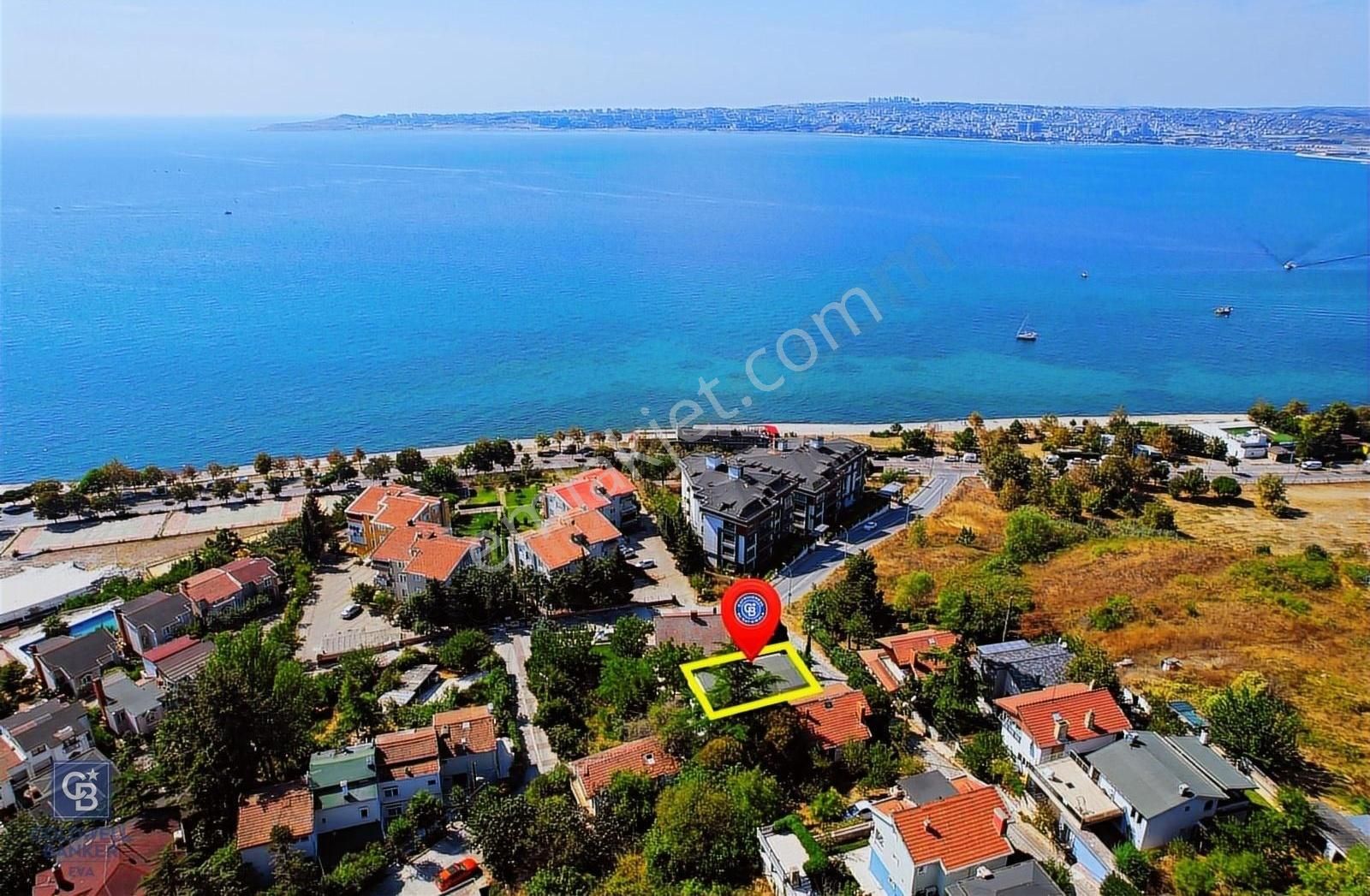 Büyükçekmece Pınartepe Satılık Villa Büyükçekmece Pınarte de Eşsiz Deniz Manzaralı Triplex Villa