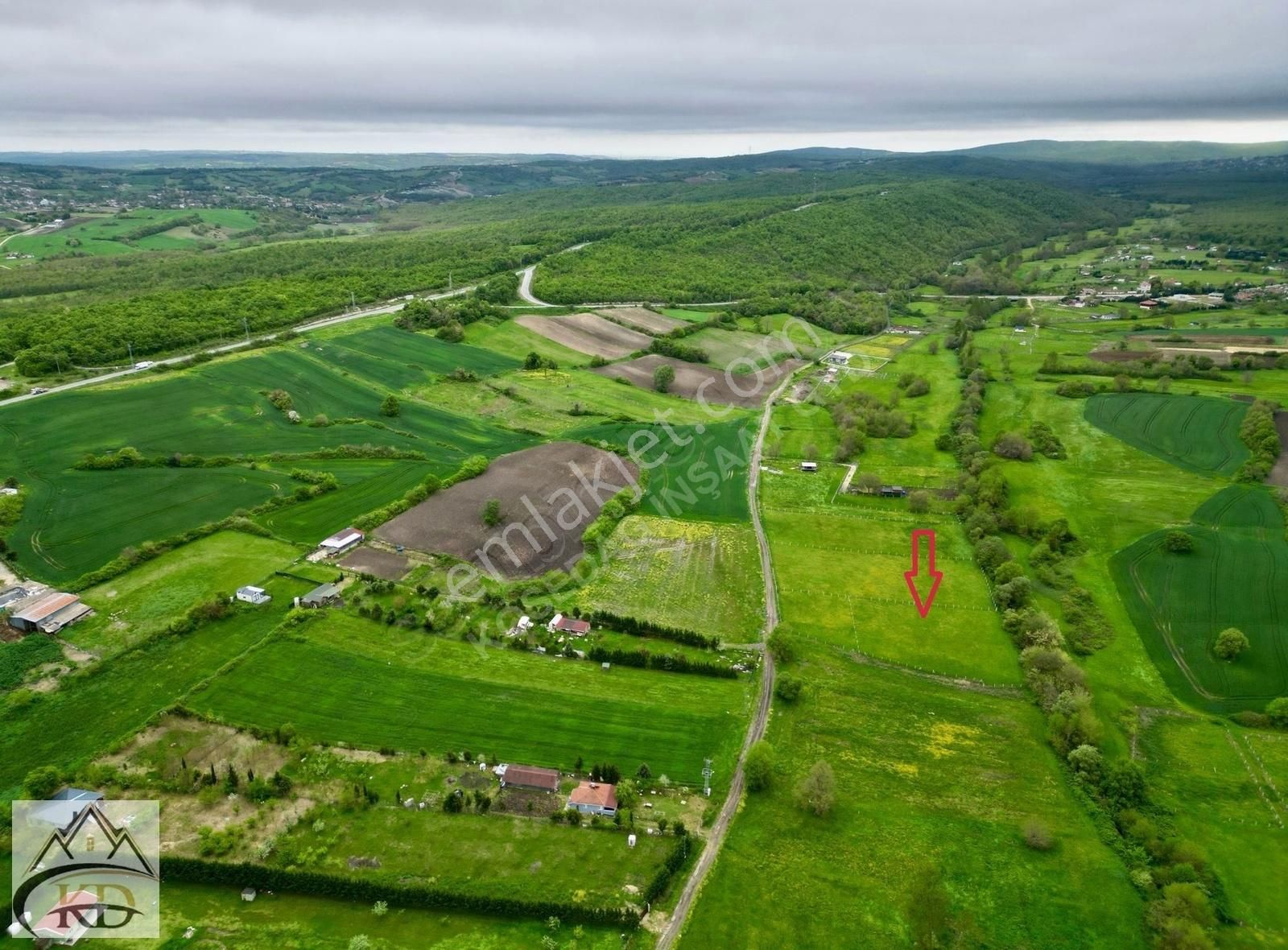 Çatalca Başak Satılık Tarla SON 1 ARSA SATILIK ÇATALCA BAŞAKKÖY'DE 1136M² ÇEVRİLİ