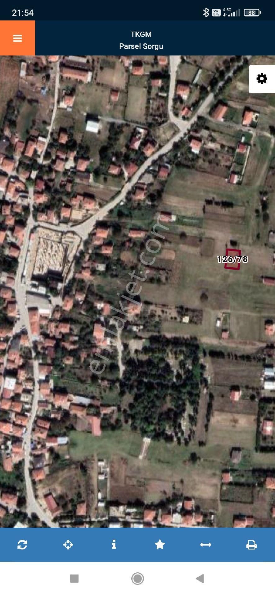 Çatalca Çanakça Satılık Tarla İstanbul Çatalca çanakça Mahallesi'nde satılık 405 metre arsa tek tapu mahalle içinde