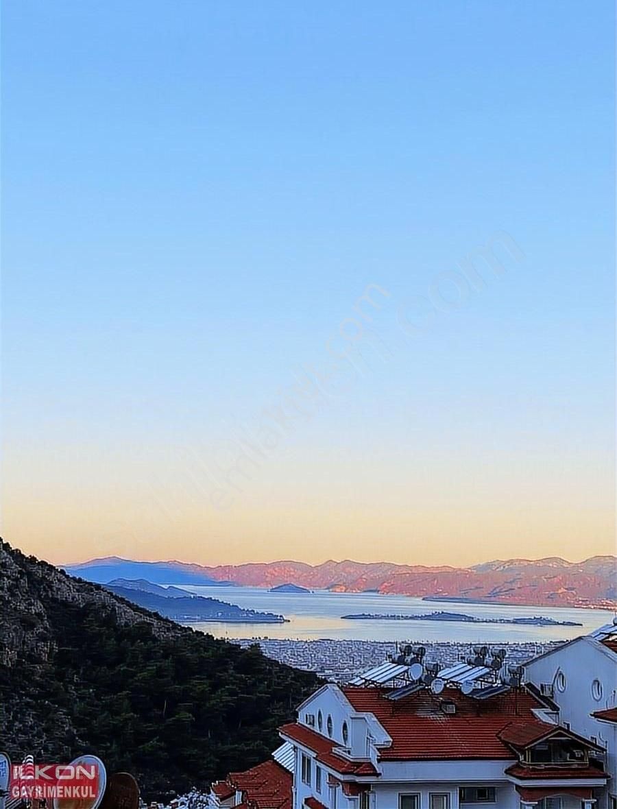 Fethiye Patlangıç Satılık Daire İlkon'dan Fethiye'de Deniz Manzaralı 4+1Çatı Dubleks Geniş Daire