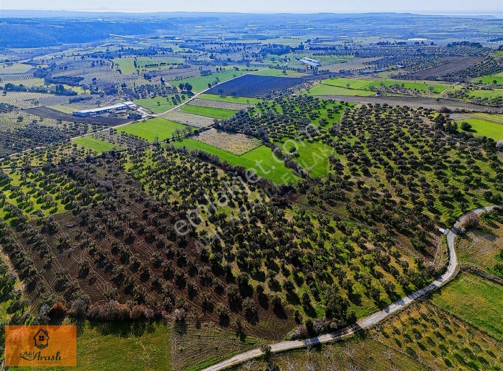 Çanakkale Dümrek Köyünde Kadastral Yola Cepheli Tarla - Görsel 18