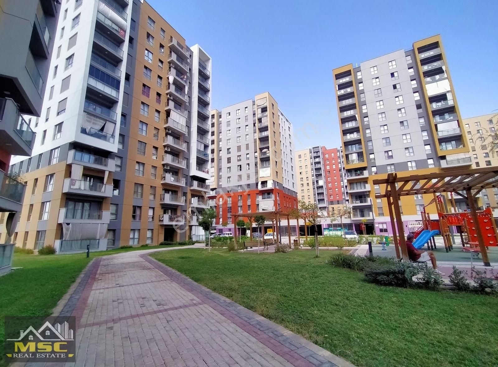 Kepez Santral Satılık Daire deniz manzaralı full önü açık 2+1 106 m2 güney cephe msc 'den