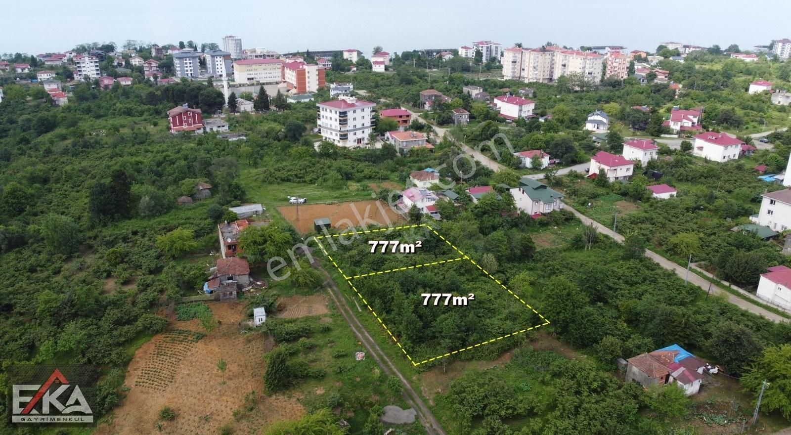 Beşikdüzü Adacık Satılık Konut İmarlı EKA GAYRİMENKUL'DEN ADACIK'TA SATILIK 777m² İMARLI ARSALAR