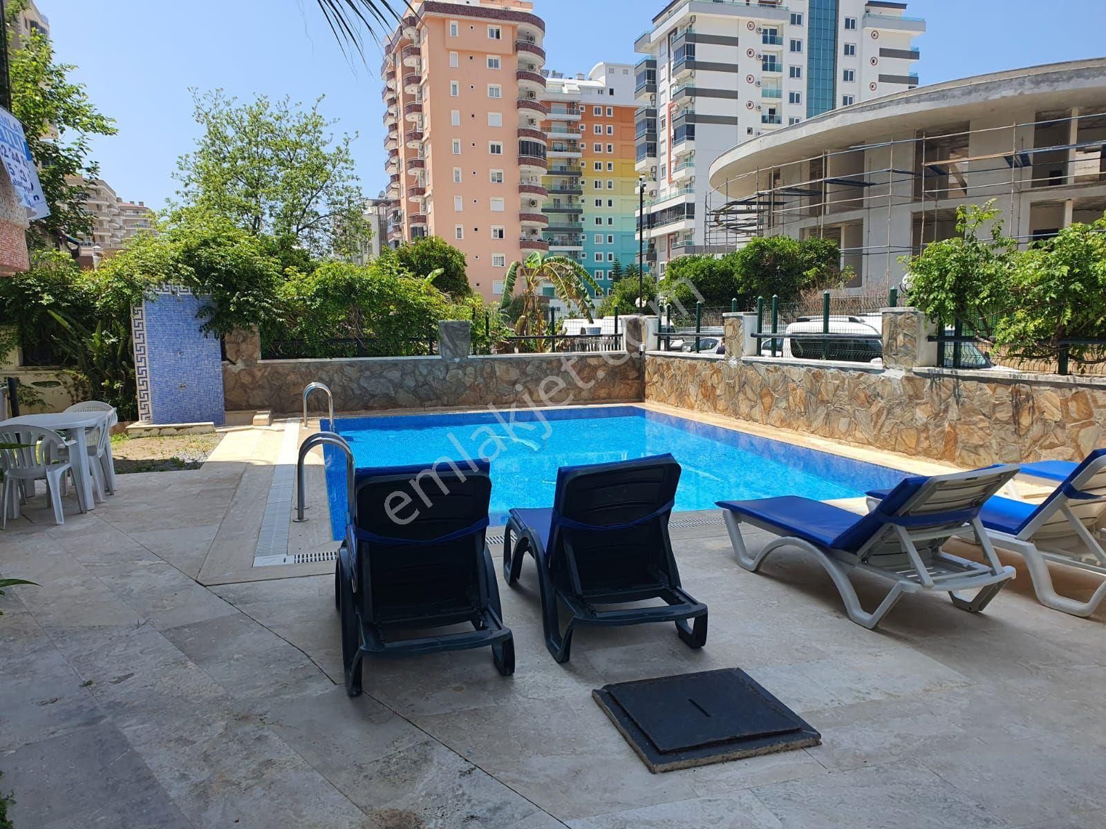 Alanya Mahmutlar Miğros Arkasında 2+1 Bakımlı Ve Mobilyalı Havuzlu Daire - Görsel 19