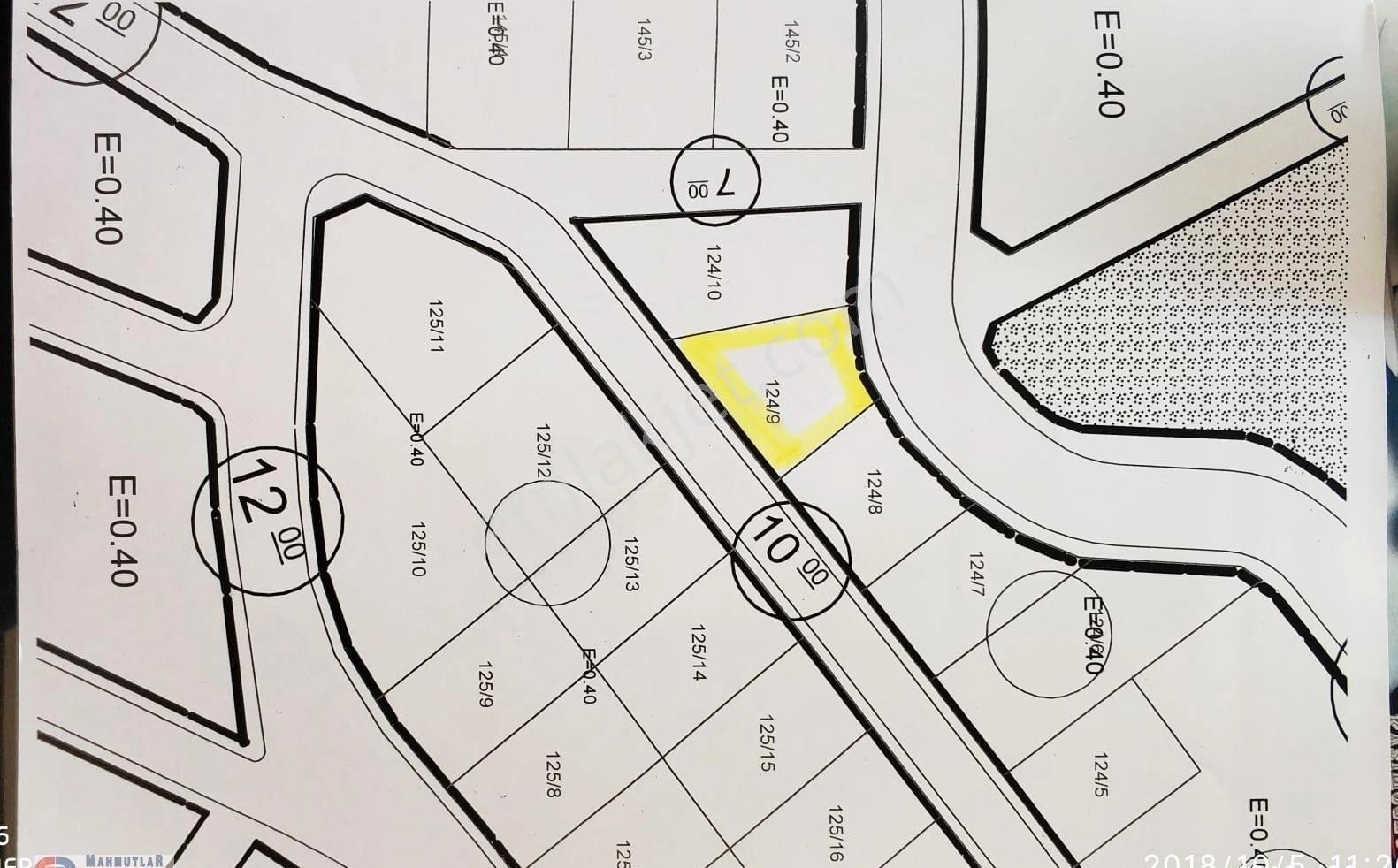 Alanya-karğıcak 124-12 Parsel 925 M2 İmarlı-full Manzaralı Üç Tatafı Yol Olan Arsa - Görsel 15