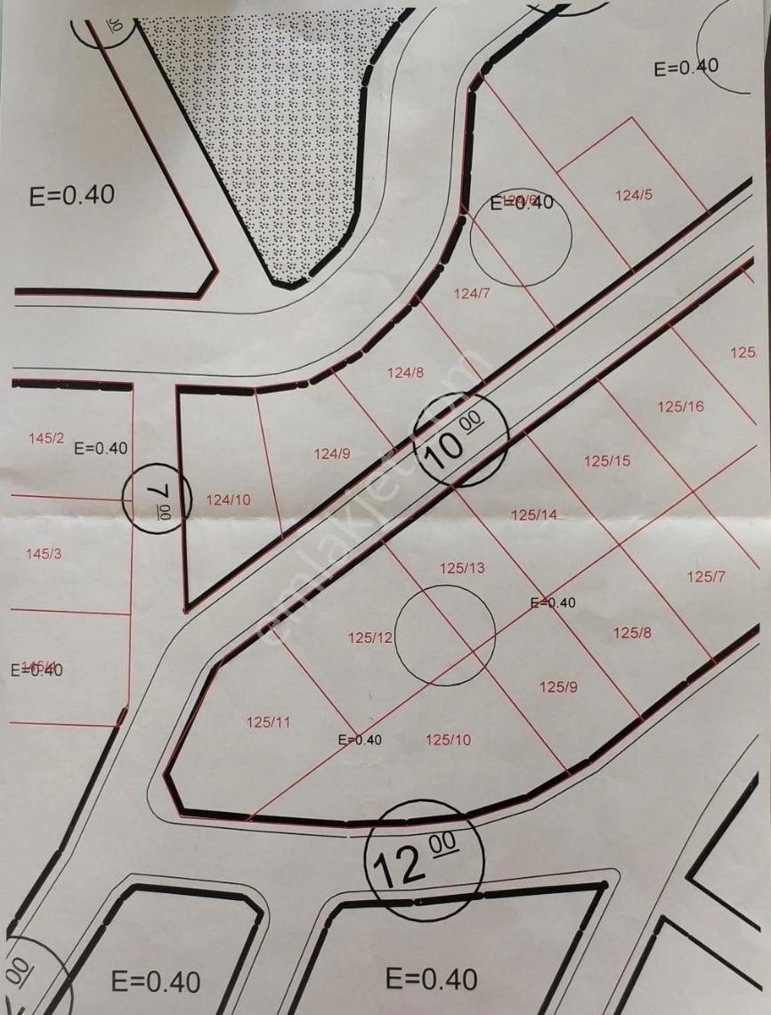 Alanya-karğıcak 124-12 Parsel 925 M2 İmarlı-full Manzaralı Üç Tatafı Yol Olan Arsa - Görsel 4