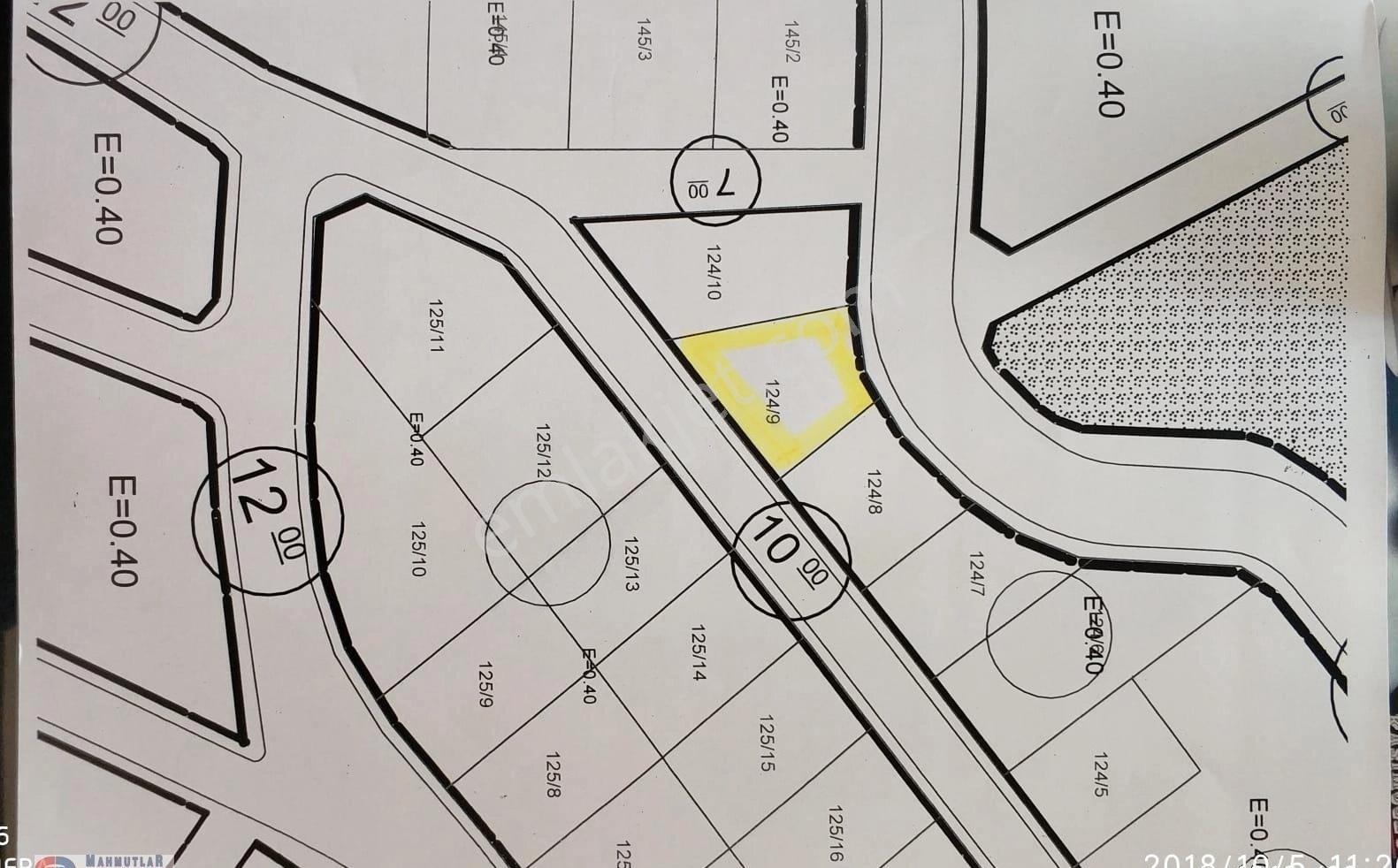 Alanya-karğıcak 124-12 Parsel 925 M2 İmarlı-full Manzaralı Üç Tatafı Yol Olan Arsa - Görsel 14