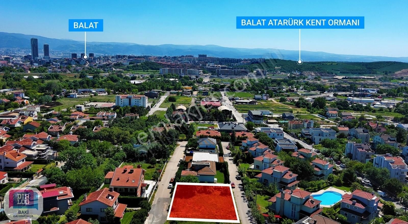 Osmangazi Nilüferköy Satılık Villa İmarlı DİALOG BAKİDEN NİLÜFERKÖY DE VİLLA İMARLI SATILIK ARSA