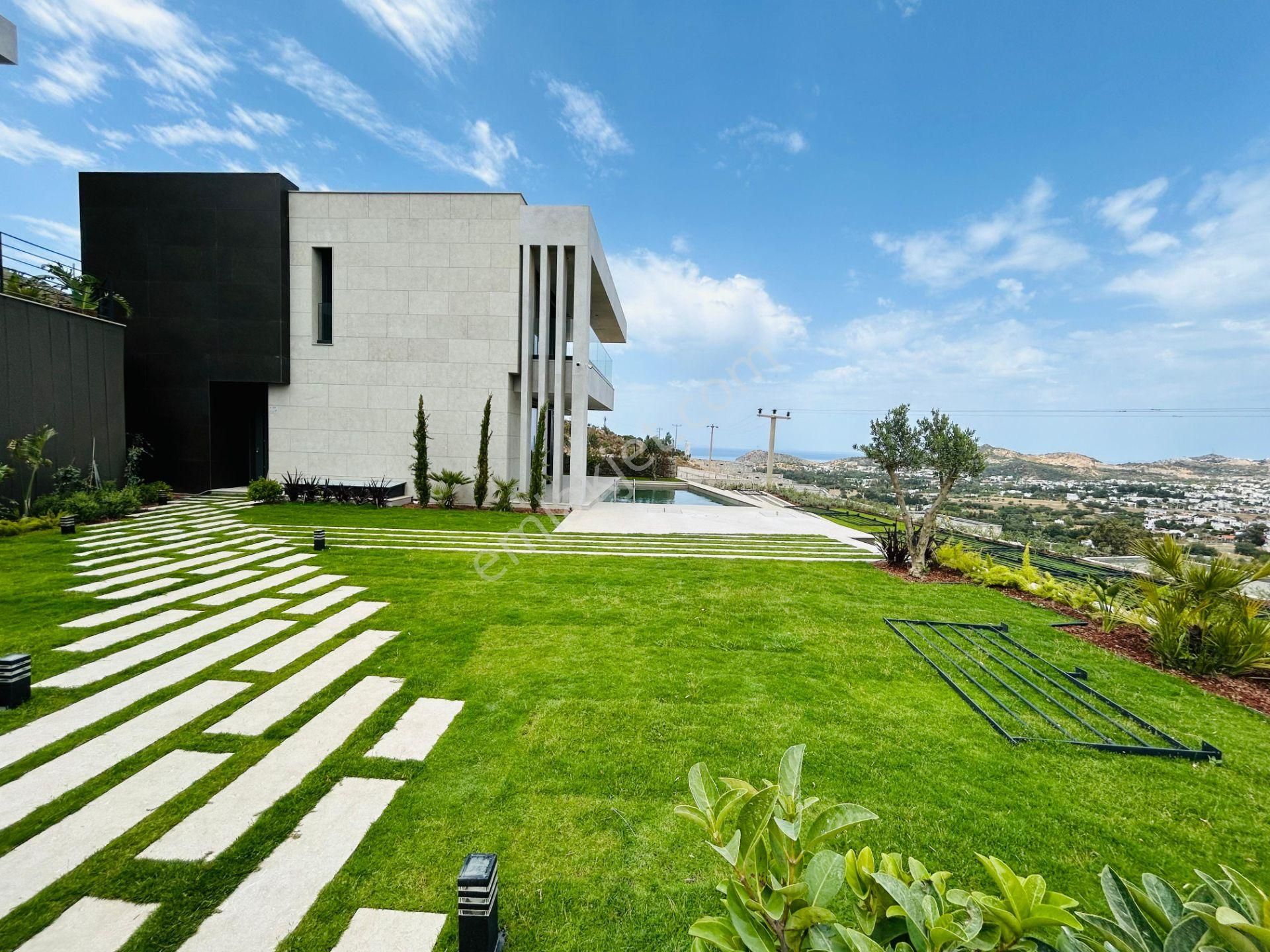 Gümüşlük'te Satılık Deniz Ve Doğa Manzaralı Tam Müstakil Villa - Görsel 7