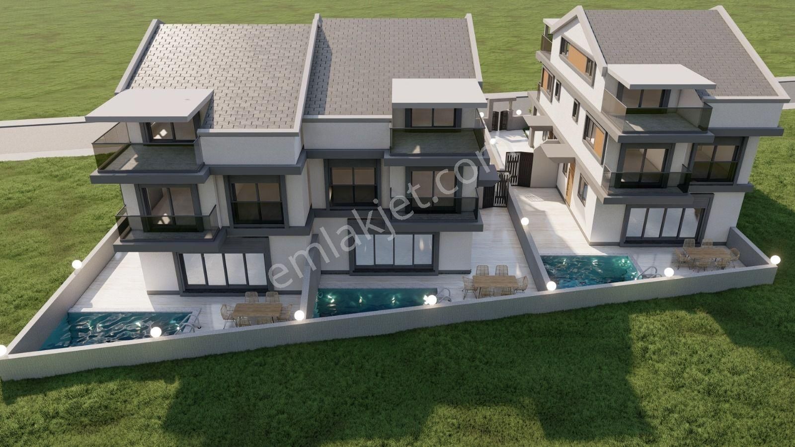 Didim Hisar Satılık Villa  DİDİM HİSAR MAH 3+1 AÇIK  MUTFAKMUSTAKİL  GİRİŞLİ HAVUZLU VİLLA 6 ADET 