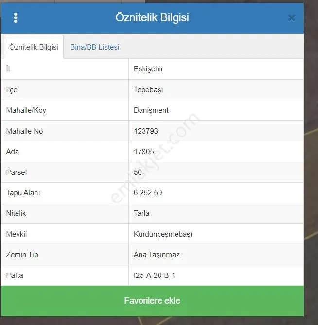 6 Dönüm Danışment Mahallesin’de 6 Dönüm Satılık Tarla - Görsel 3