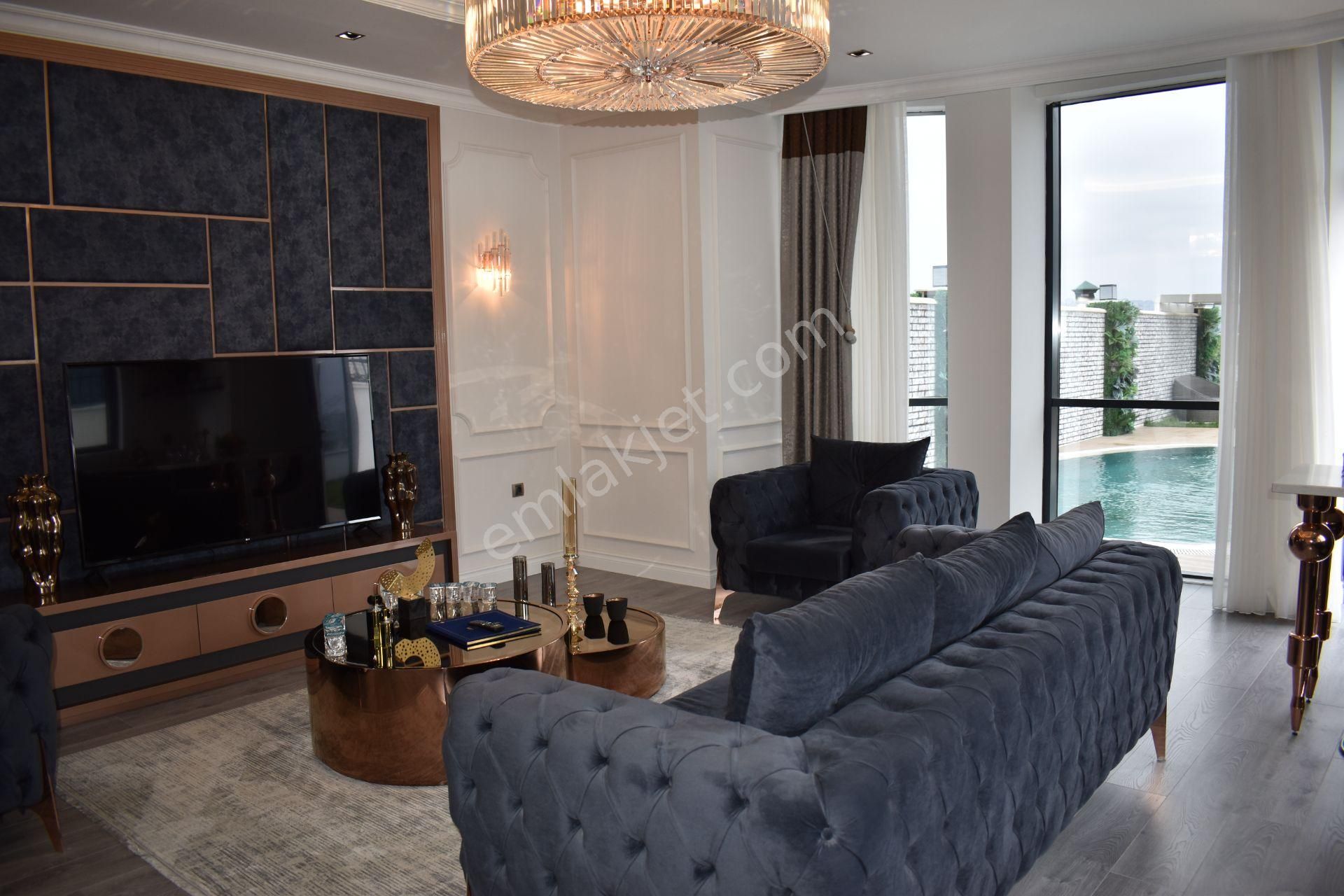 Büyükçekmece Mimaroba Mah Sıfır Ultra Lüks Havuz Ve Bahçeli Villa - Görsel 30