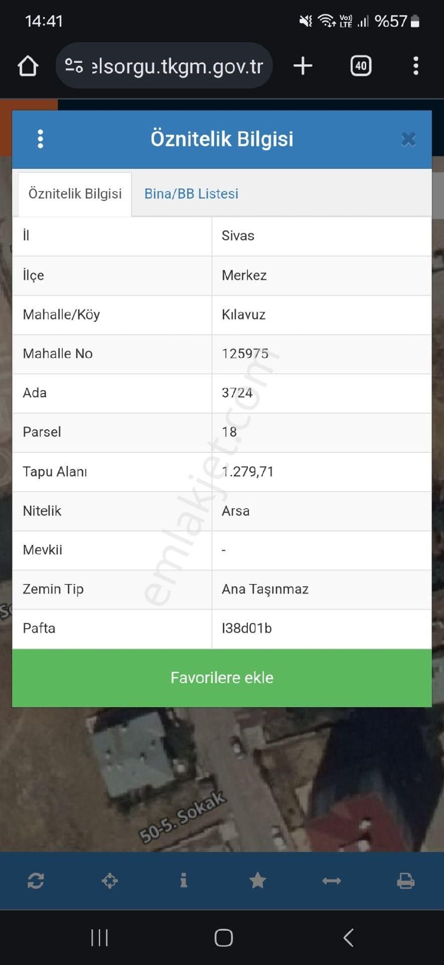 Sivas Merkez Yeşilyurt Satılık Konut İmarlı Sivas Merkez Numune Hastanesi Yakınında Satılık İmarlı Arsa