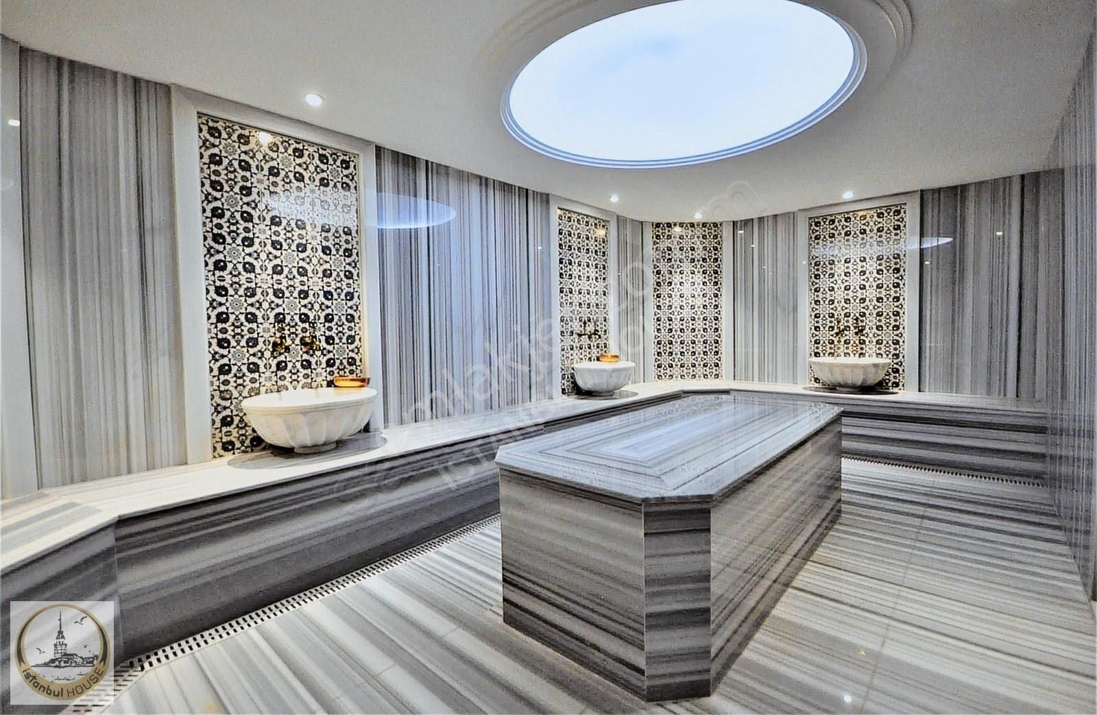 Yeşilköy'de Yalı Sitesinde Özel Tasarım Lüks Dubleks Daire - Görsel 14