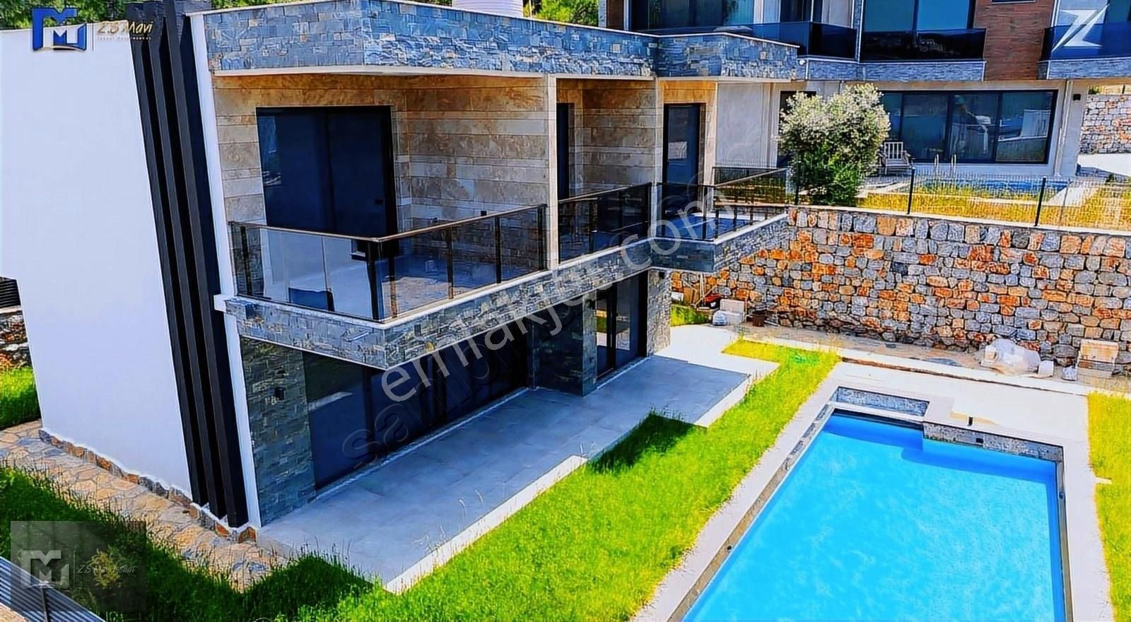 Milas Kıyıkışlacık Satılık Villa KIYIKIŞLACIKTA MÜSTAKİL HAVUZLU VİLLA SATILIK