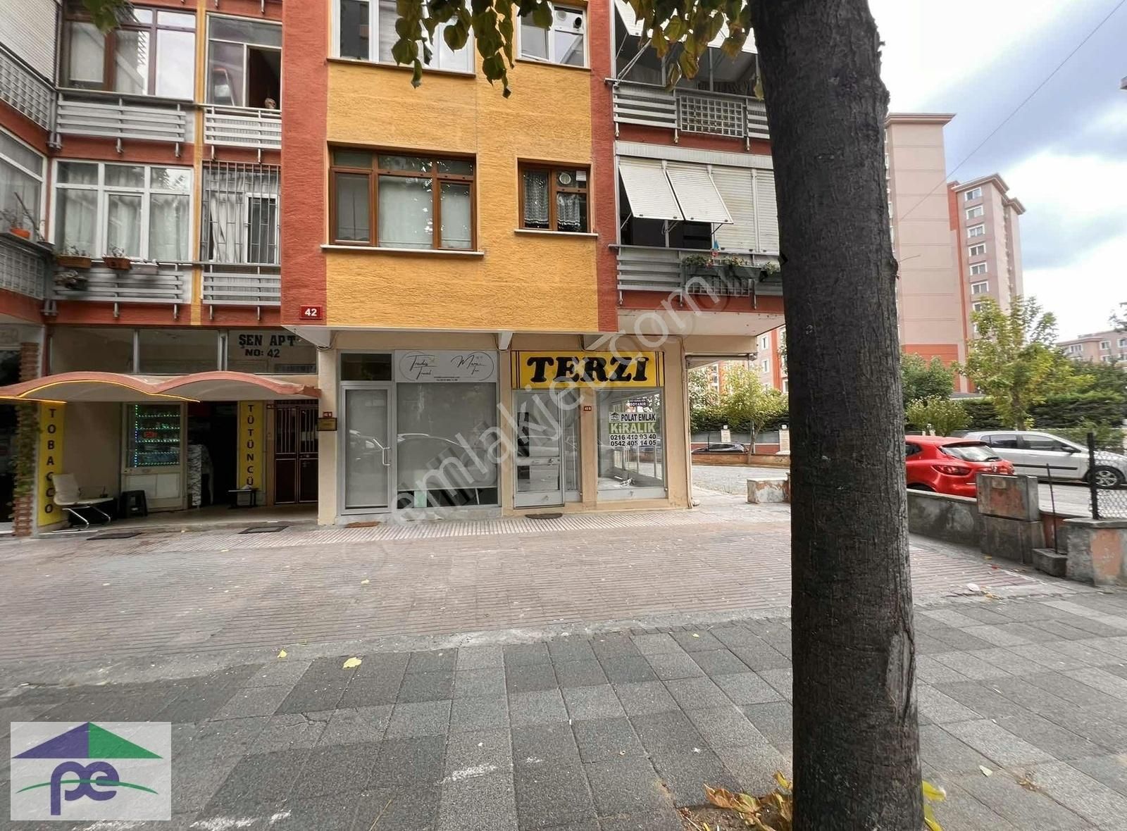 Kadıköy Bostancı Satılık Dükkan & Mağaza POLATTAN 37 m2 CADDE ÜZERİ KÖSE DÜKKAN WC Lİ ÖN KULLANIMLI