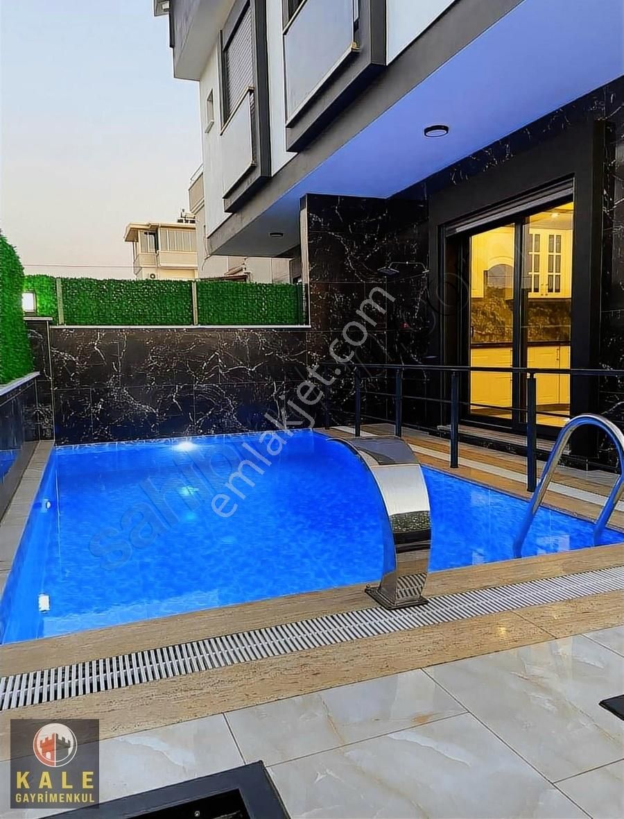 Didim Hisar Satılık Villa DİDİM FENER CAD. MÜSTAKİL HAVUZ OTOPARKLI ÇİFT TERAS AYRI MUTFAK