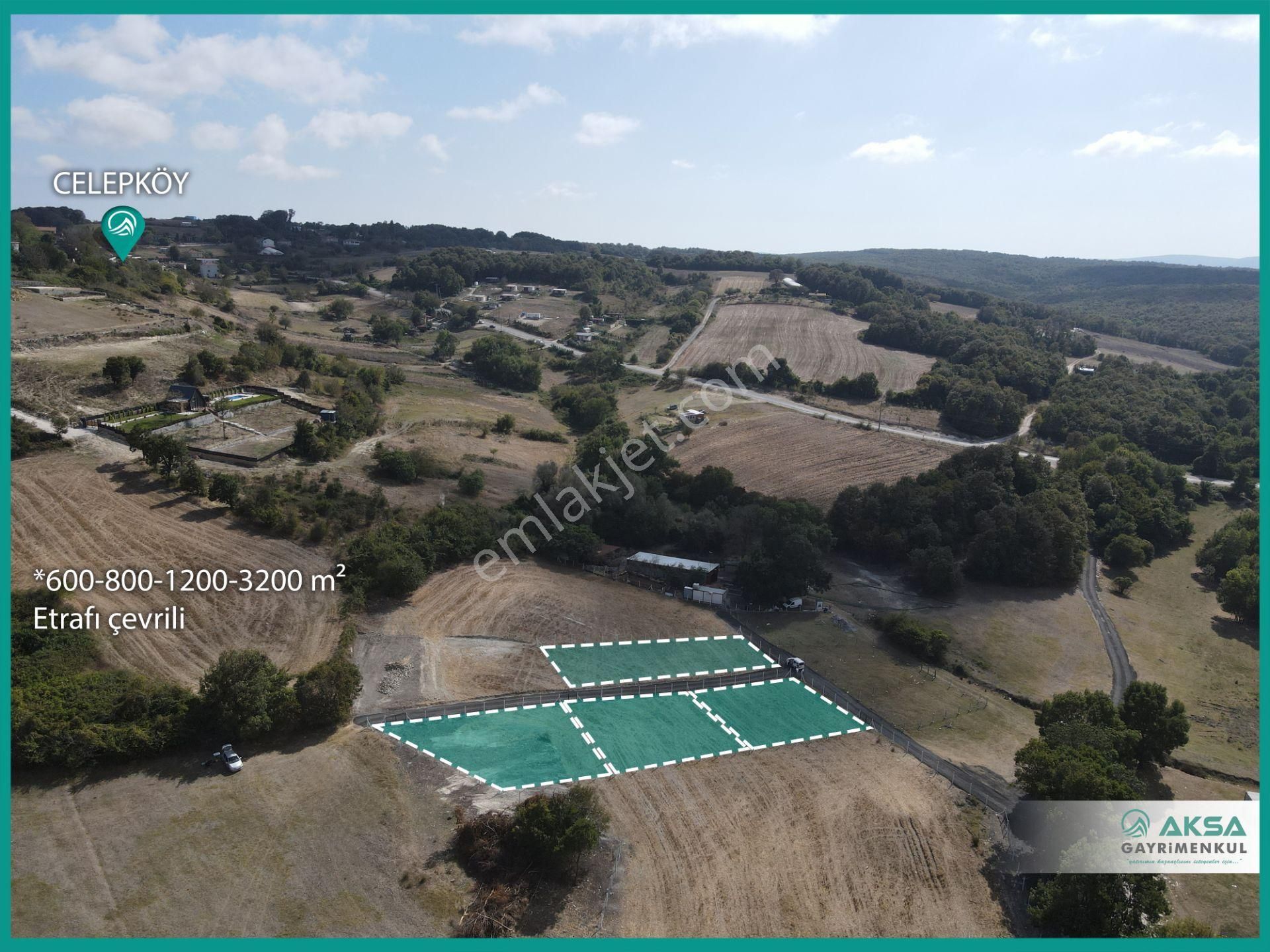 İstanbul Çatalca Celepköy Satılık 600 Ve 800 Ve 1200 M2'ler Arsa Tarla - Görsel 6