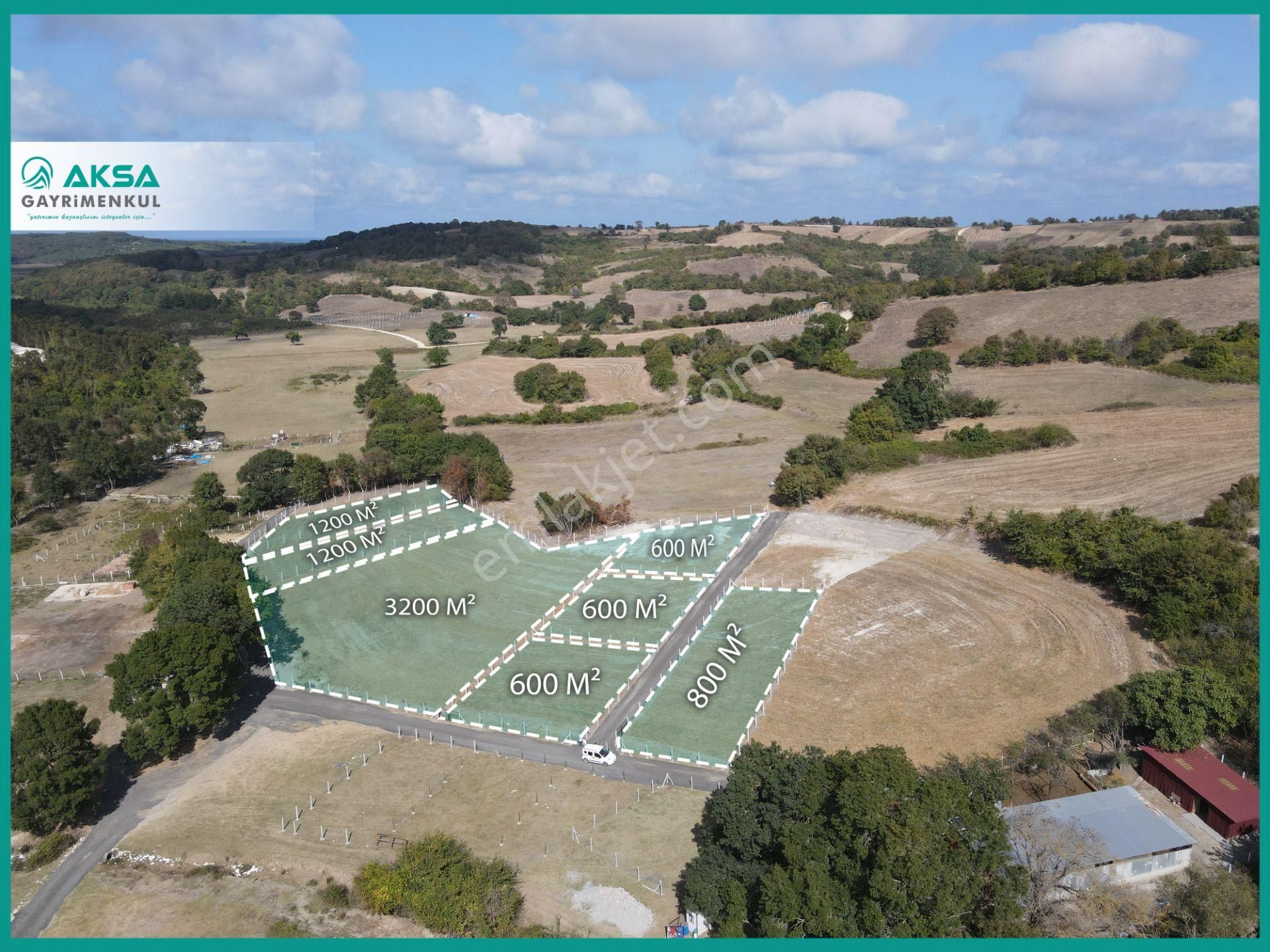 İstanbul Çatalca Celepköy Satılık 600 Ve 800 Ve 1200 M2'ler Arsa Tarla - Görsel 18