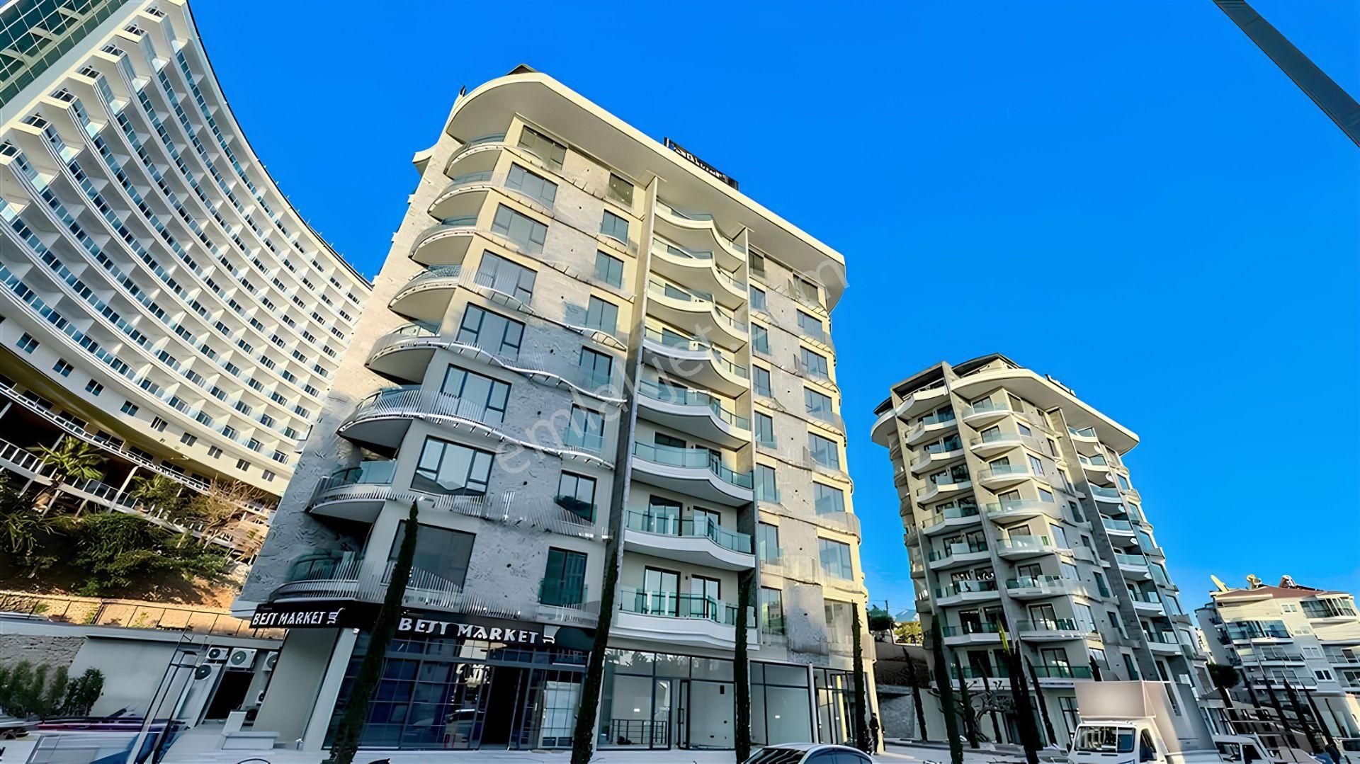 Alanya Tosmur Da Denize 100 Mt. Mesafede Ultra Lüks Komplekste 1+1 Sıfır Daire - Görsel 9