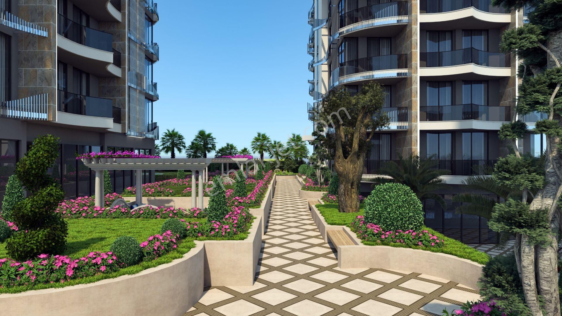 Alanya Tosmur Da Denize 100 Mt. Mesafede Ultra Lüks Komplekste 1+1 Sıfır Daire - Görsel 6