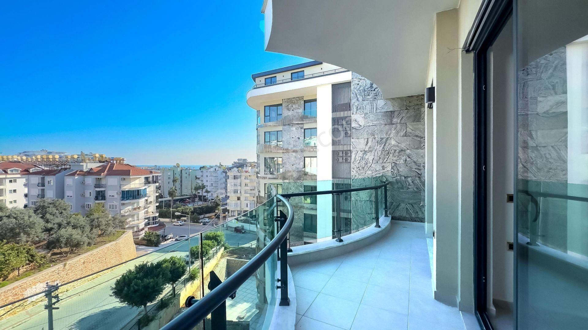 Alanya Tosmur Da Denize 100 Mt. Mesafede Ultra Lüks Komplekste 1+1 Sıfır Daire - Görsel 24