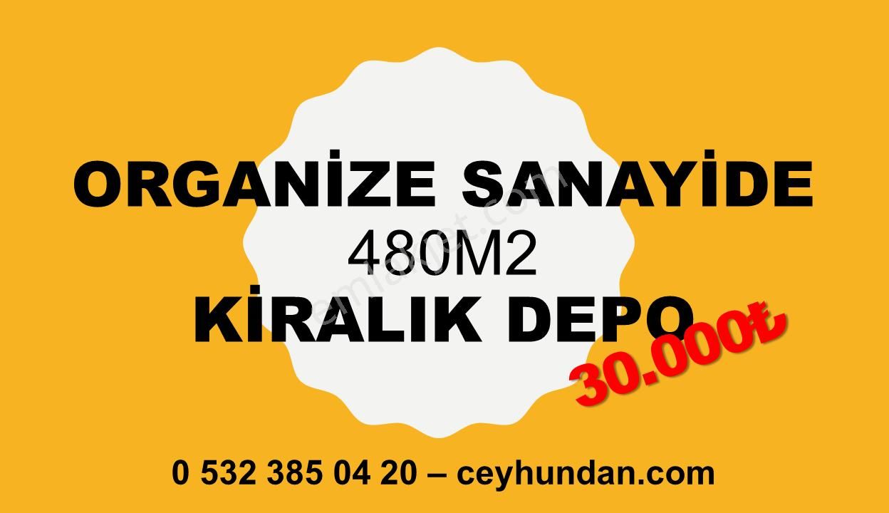 Tokat Merkez Yeniyurt Kiralık Depo  TOKAT ORGANİZE SANAYİ BÖLGESİNDE 480M2 DÜZ GİRİŞ DEPO